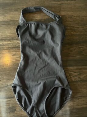 Capezio Black Halter Neck Dance Bodysuit